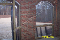 Porches -- Screened Brick Porch